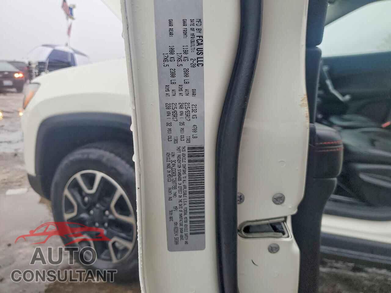 JEEP COMPASS 2020 - 3C4NJDDB3LT207799