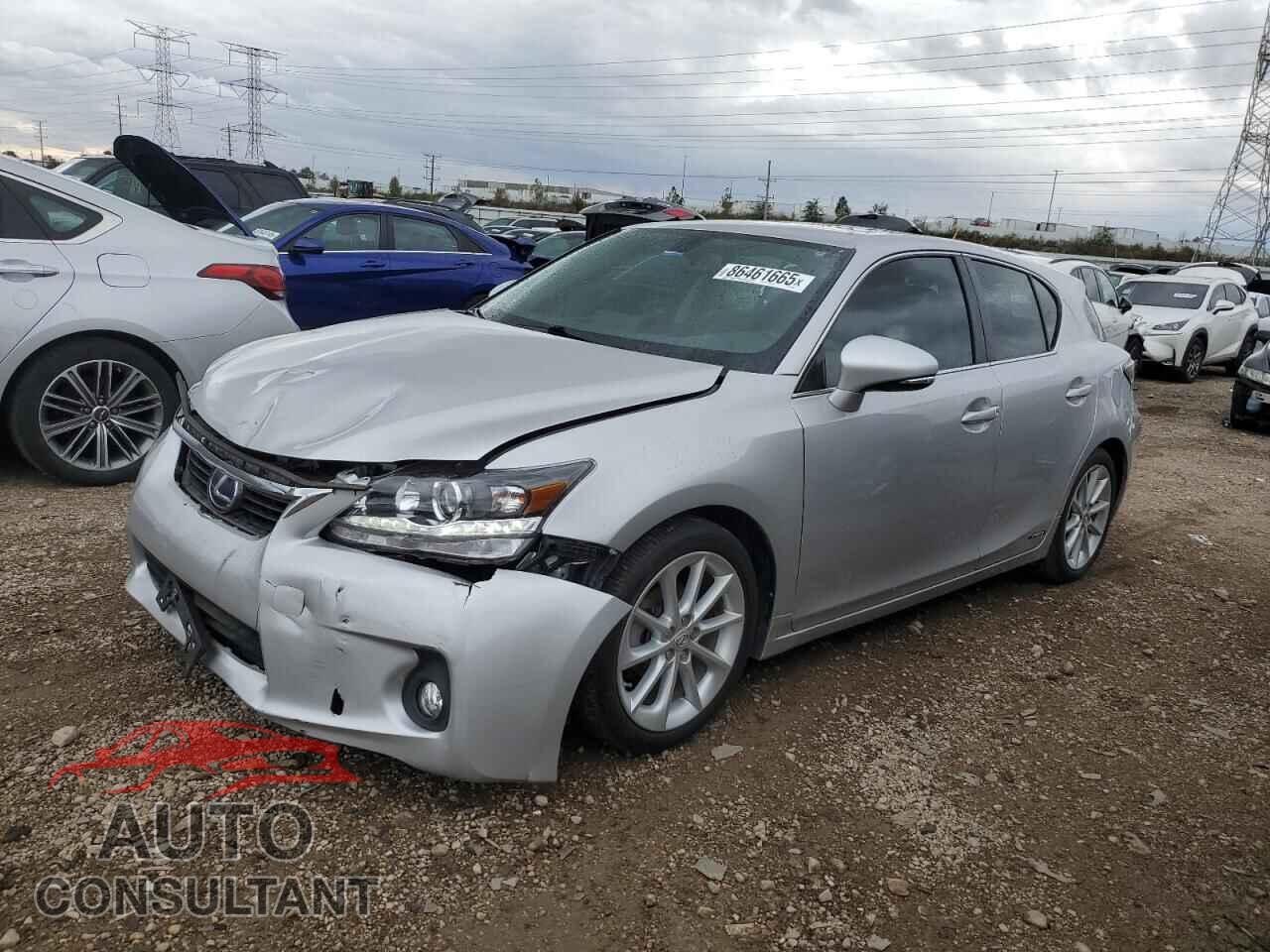 LEXUS CT 200 2012 - JTHKD5BH7C2070020