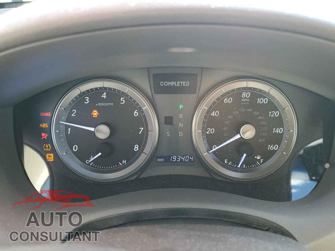 LEXUS ES350 2011 - JTHBK1EG2B2464346
