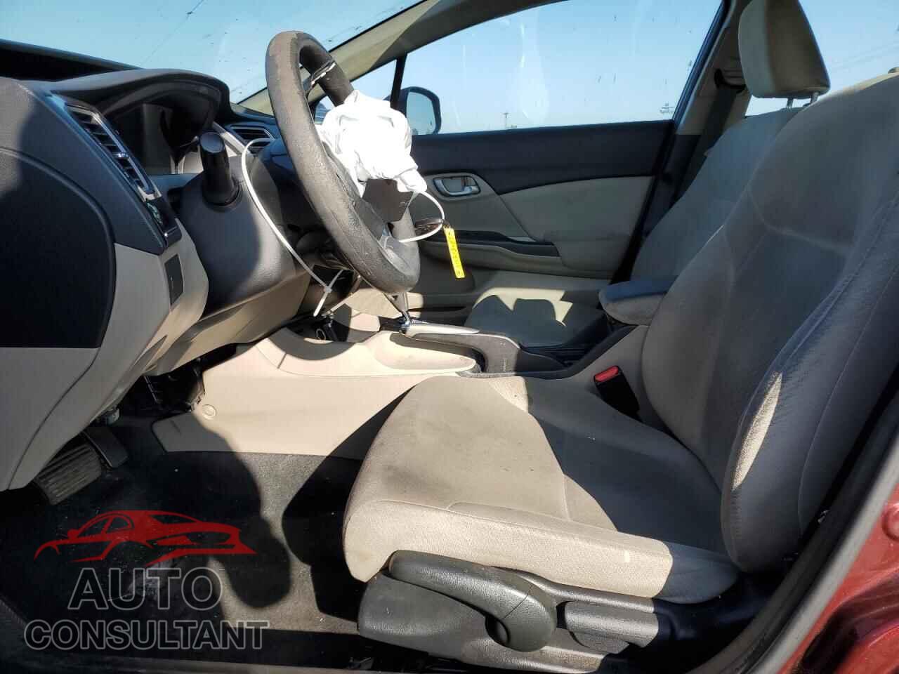 HONDA CIVIC 2013 - 19XFB2F50DE290417