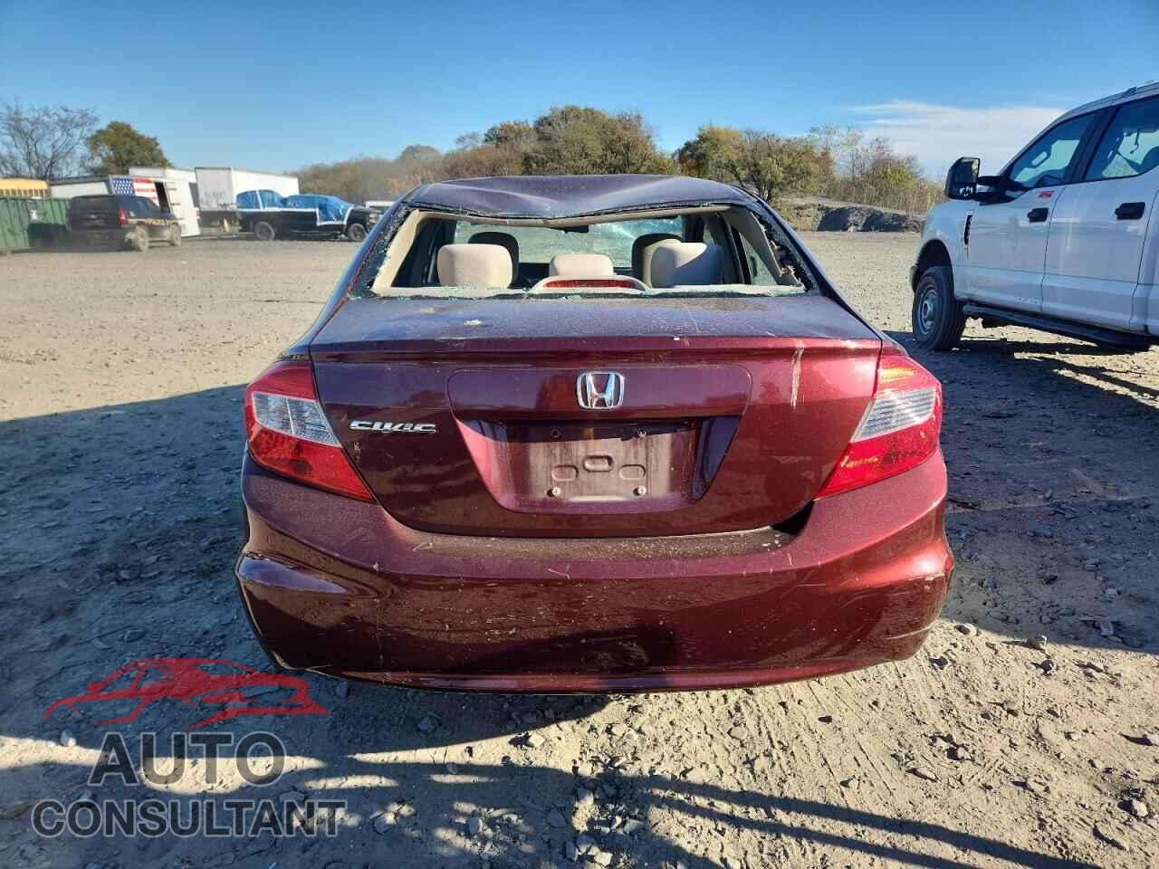 HONDA CIVIC 2012 - 19XFB2F50CE382657