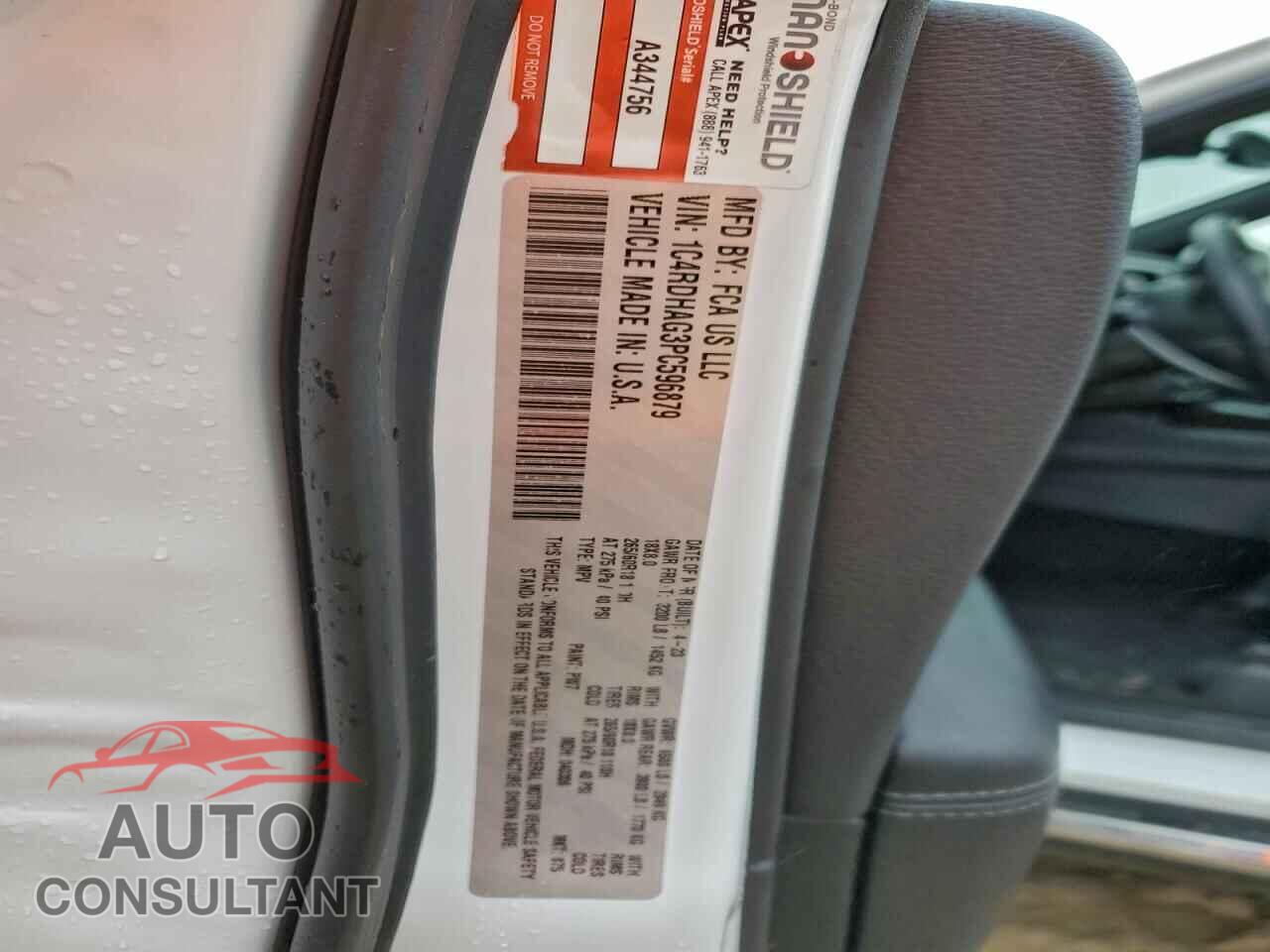 DODGE DURANGO 2023 - 1C4RDHAG3PC596879