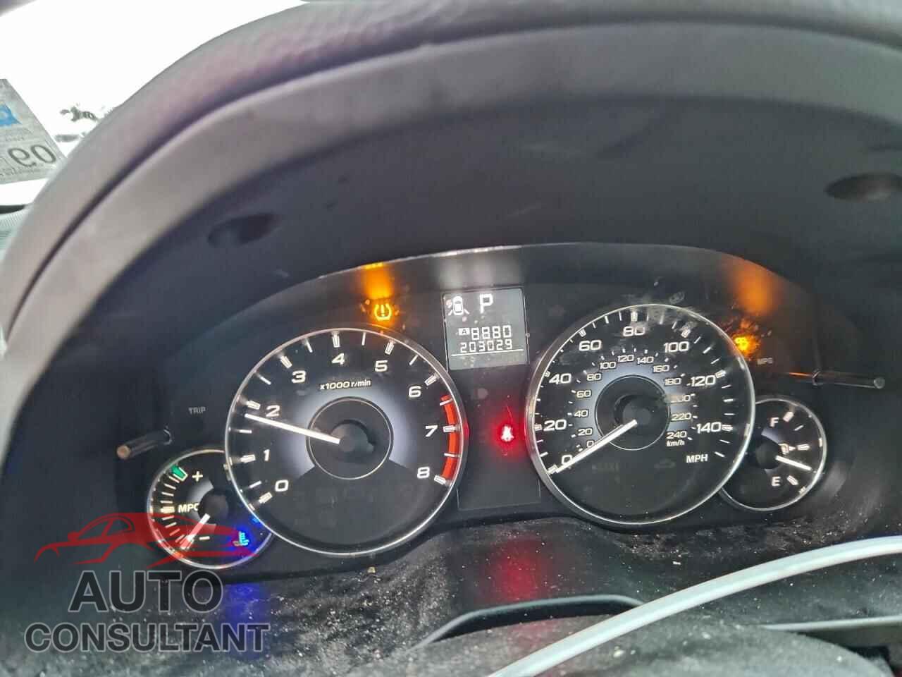SUBARU OUTBACK 2012 - 4S4BRBLC9C3211891