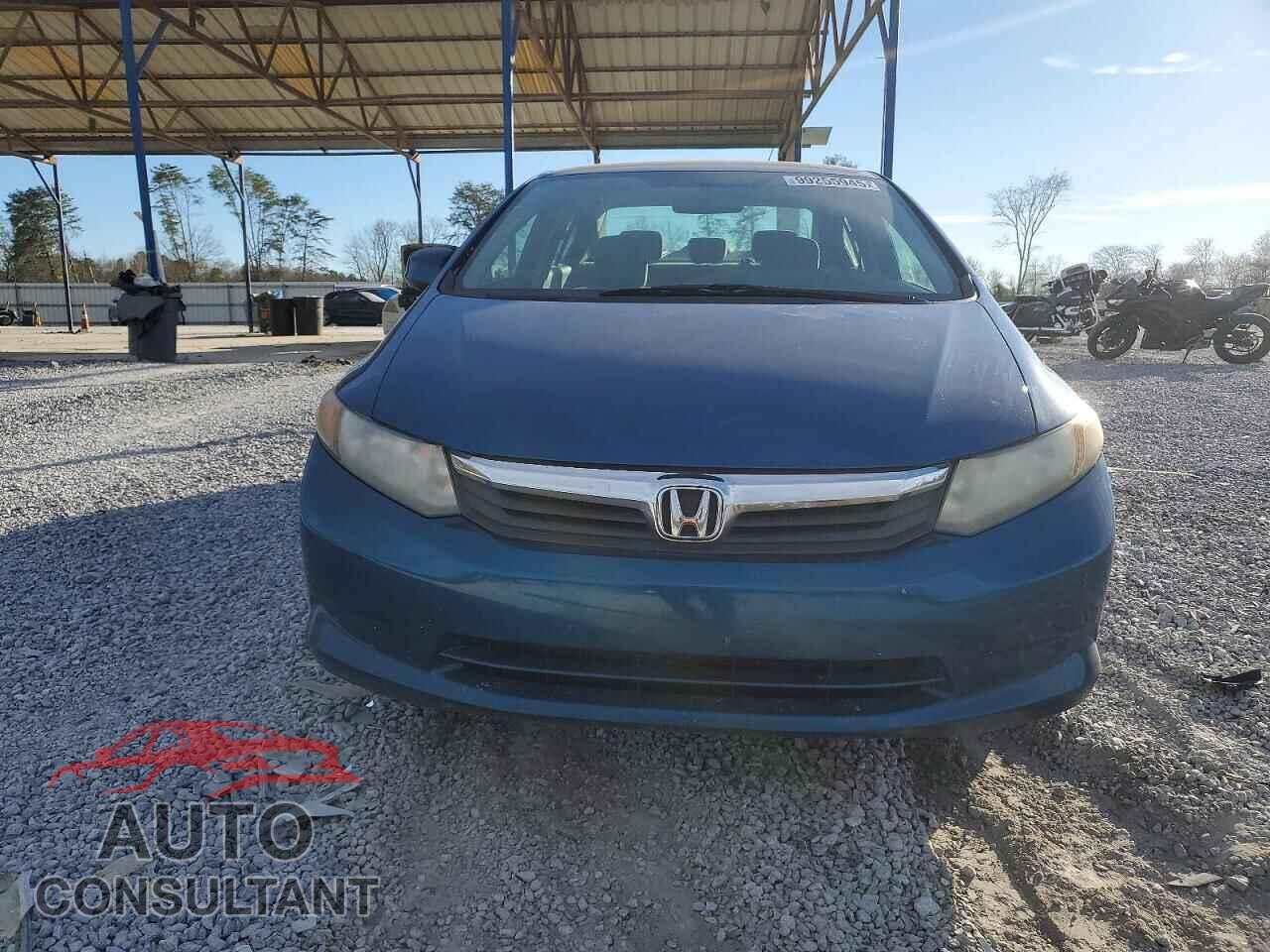 HONDA CIVIC 2012 - 19XFB2F55CE080622