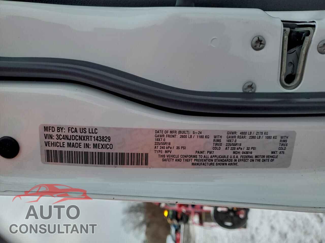 JEEP COMPASS 2024 - 3C4NJDCNXRT143829