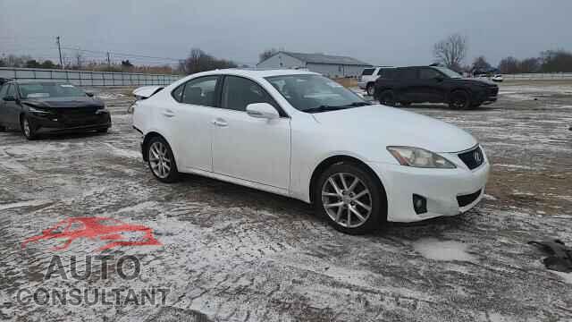 LEXUS IS 2012 - JTHCF5C20C5054068