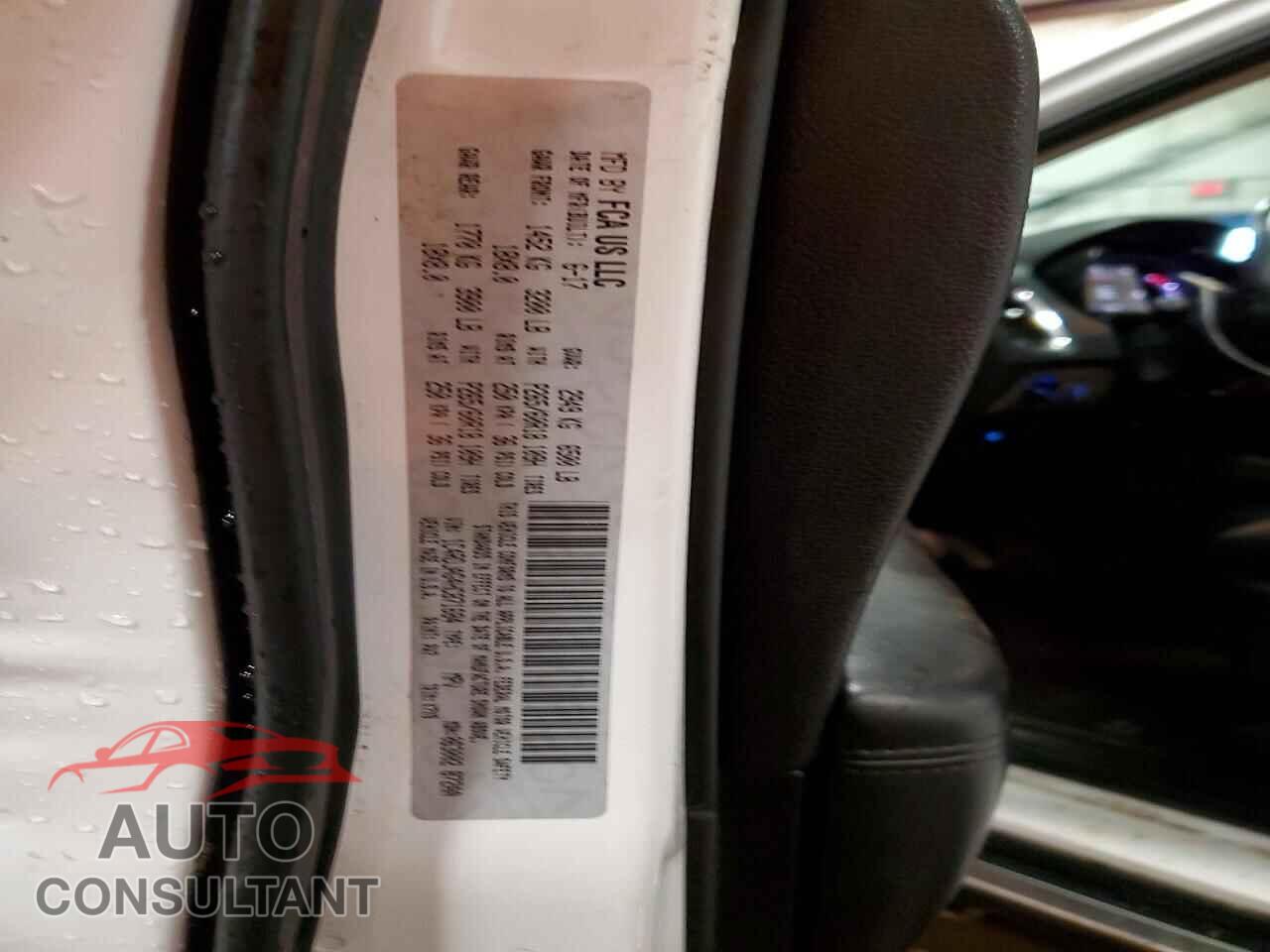 DODGE DURANGO 2017 - 1C4RDJAG4HC871684