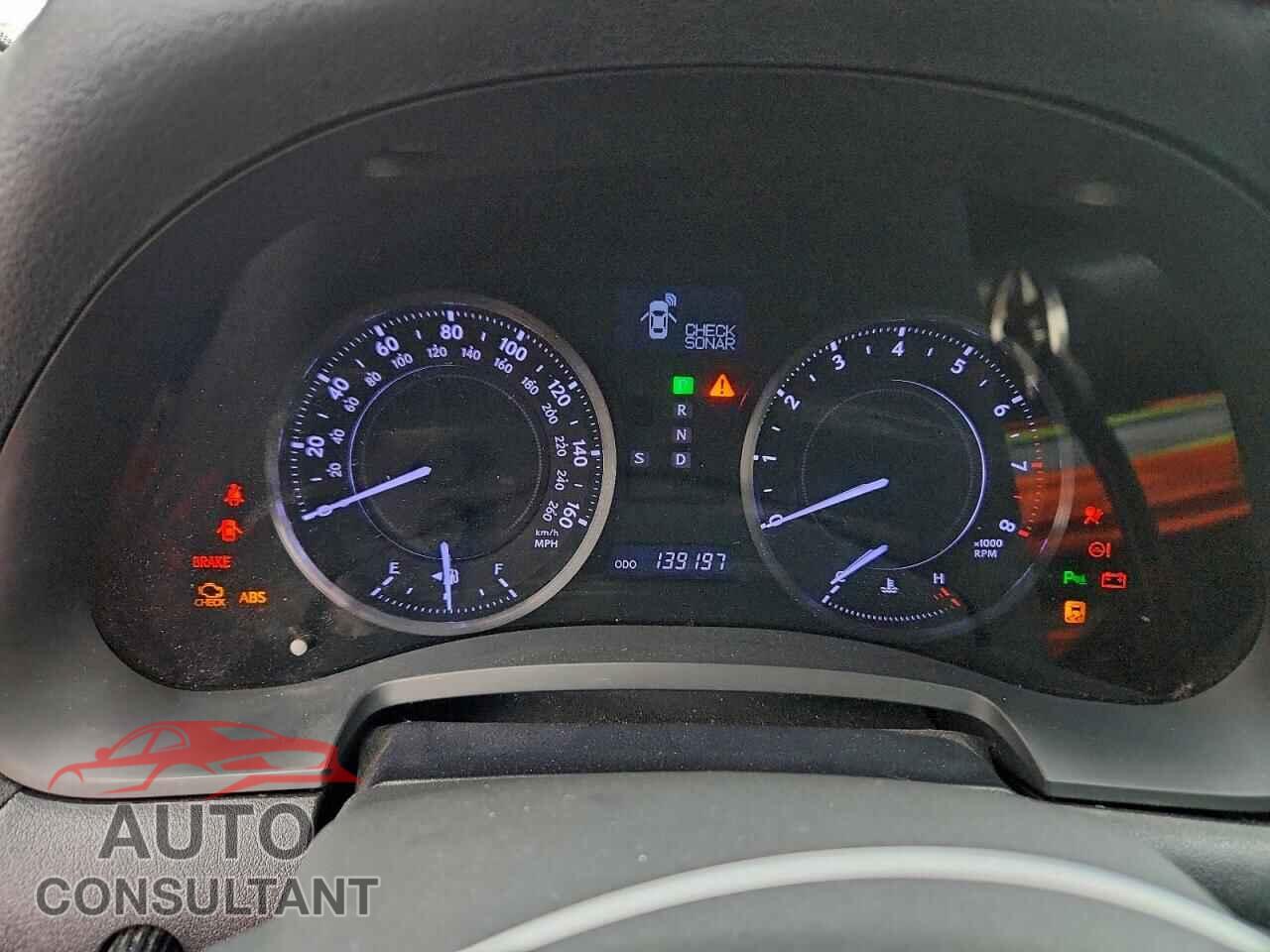 LEXUS IS 2011 - JTHFF2C23B2519390