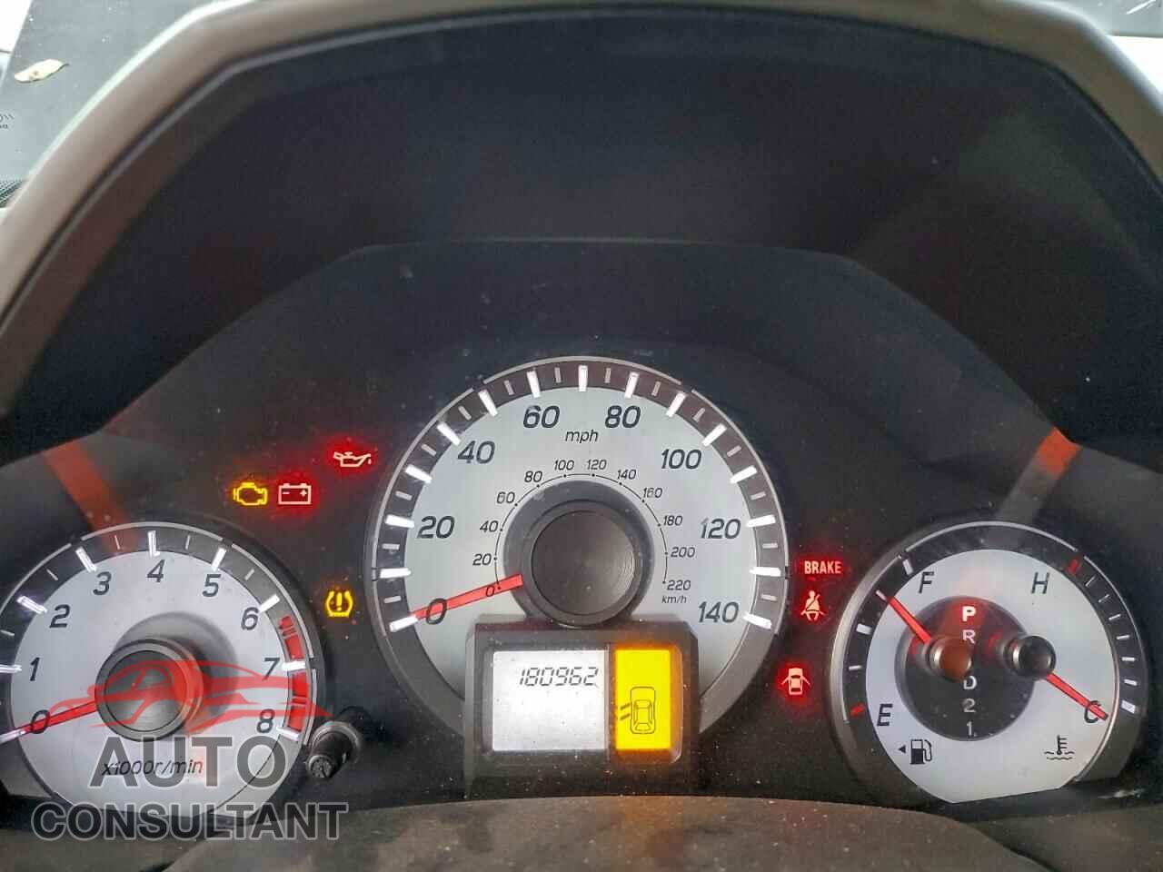 HONDA PILOT 2012 - 5FNYF3H25CB026690