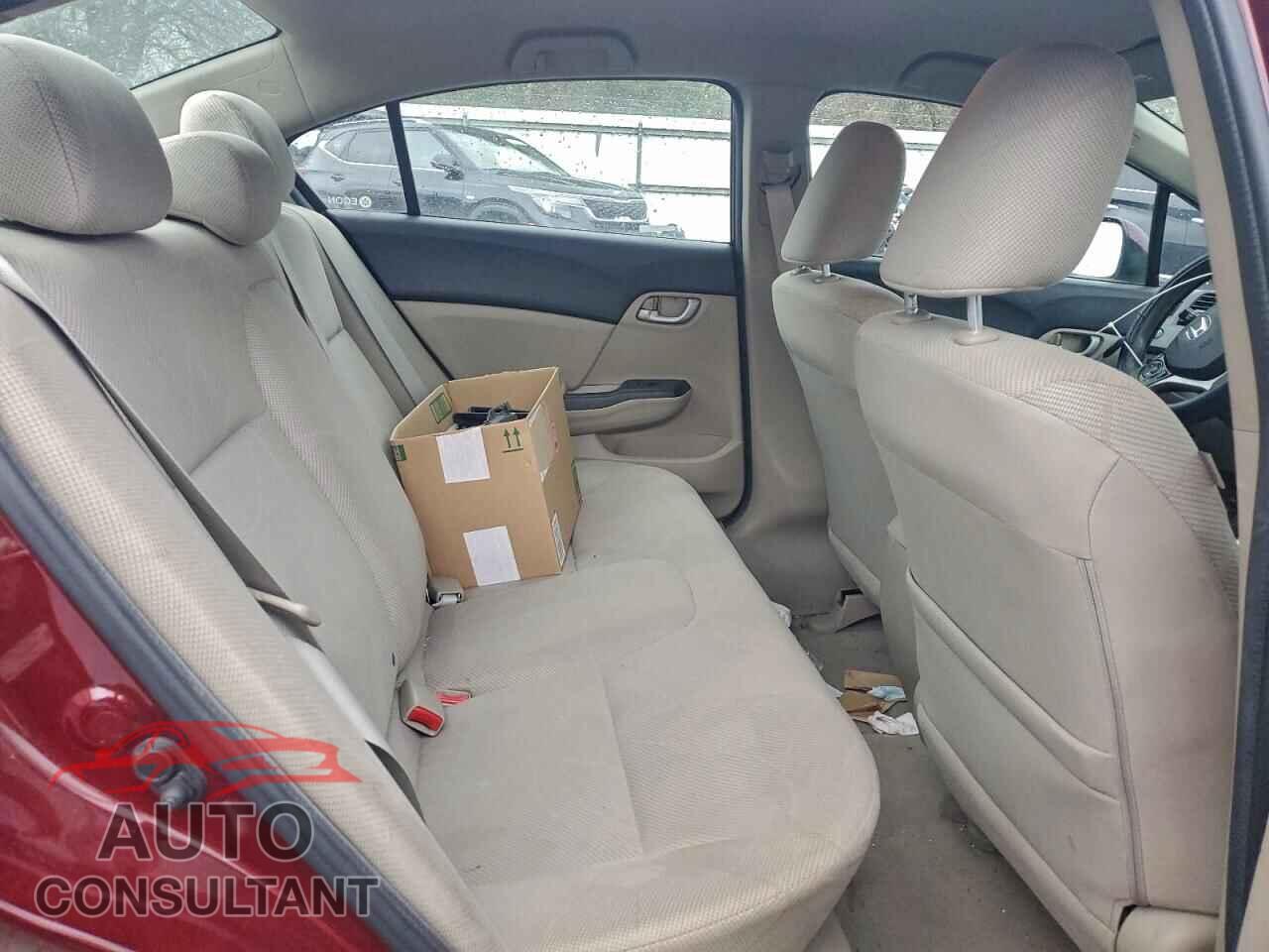 HONDA CIVIC 2012 - 2HGFB2F5XCH582709