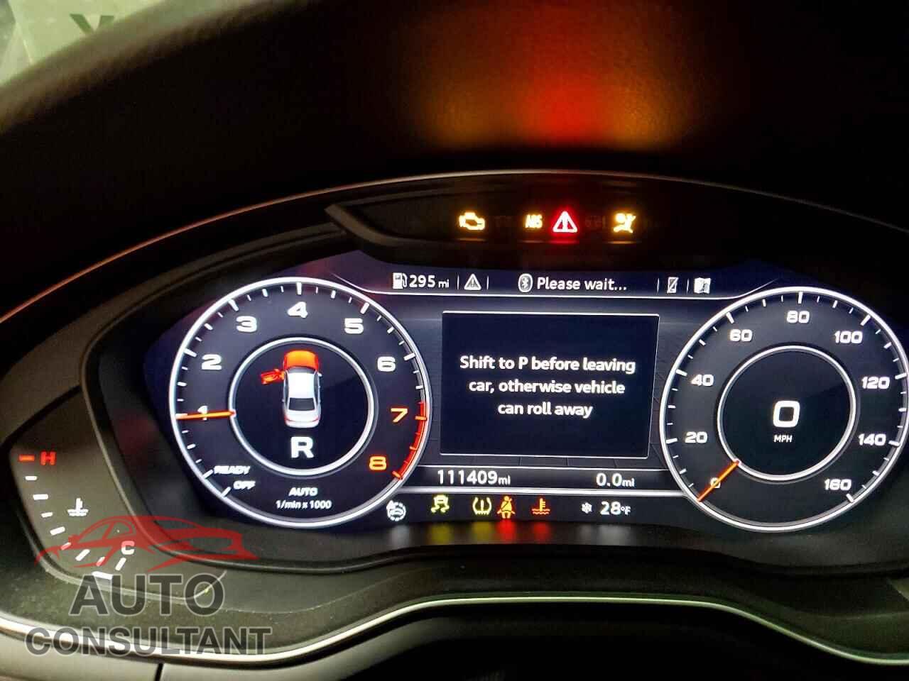 AUDI A4 2017 - WAUDNAF41HN046984