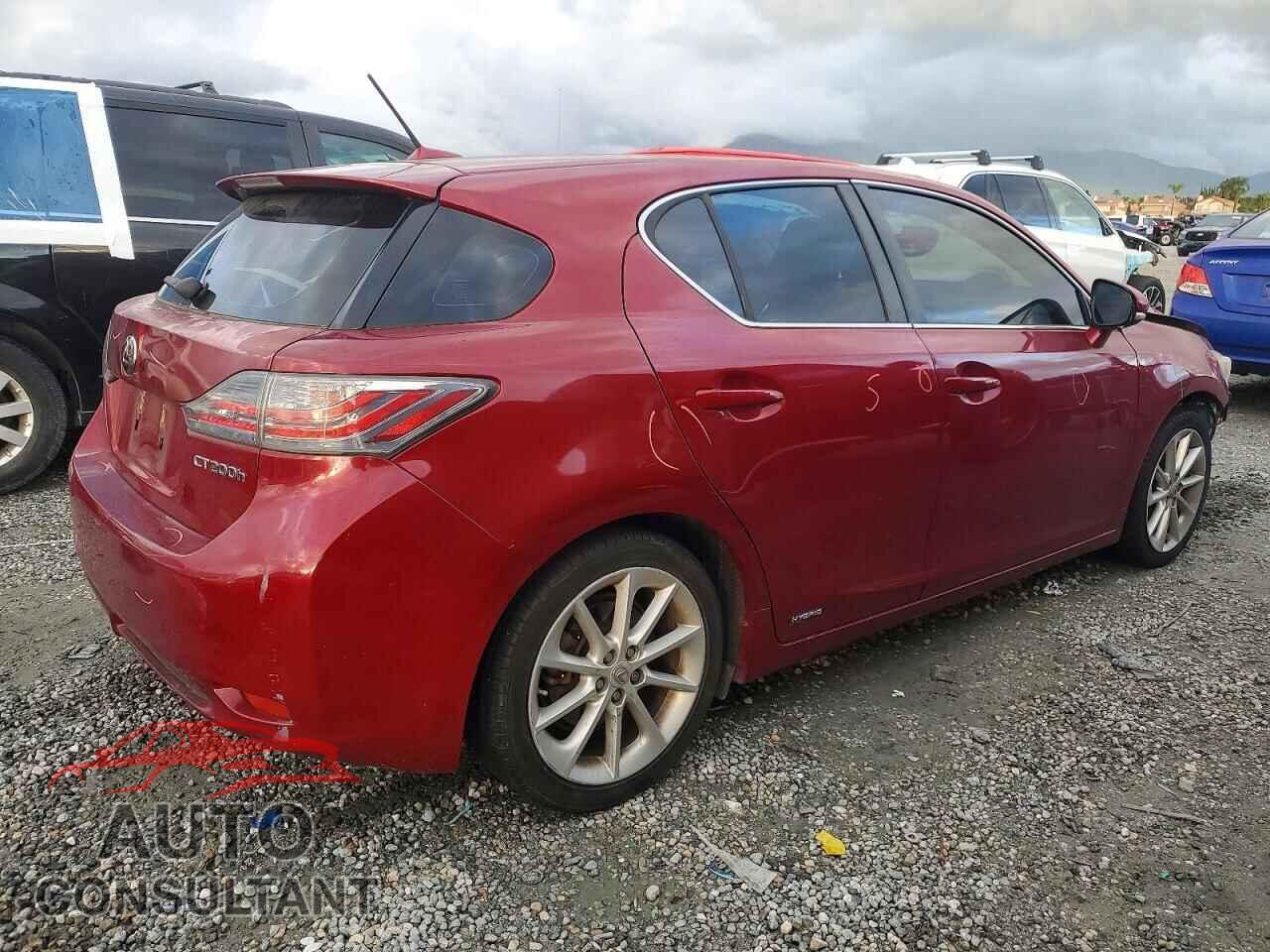 LEXUS CT 200 2013 - JTHKD5BH7D2134798