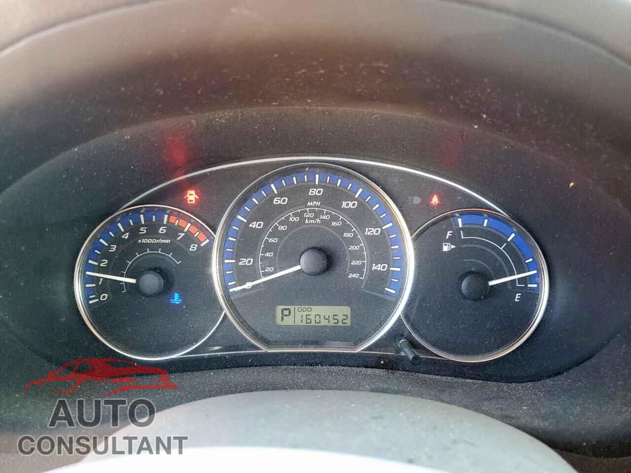 SUBARU FORESTER 2010 - JF2SH6DC1AH798537