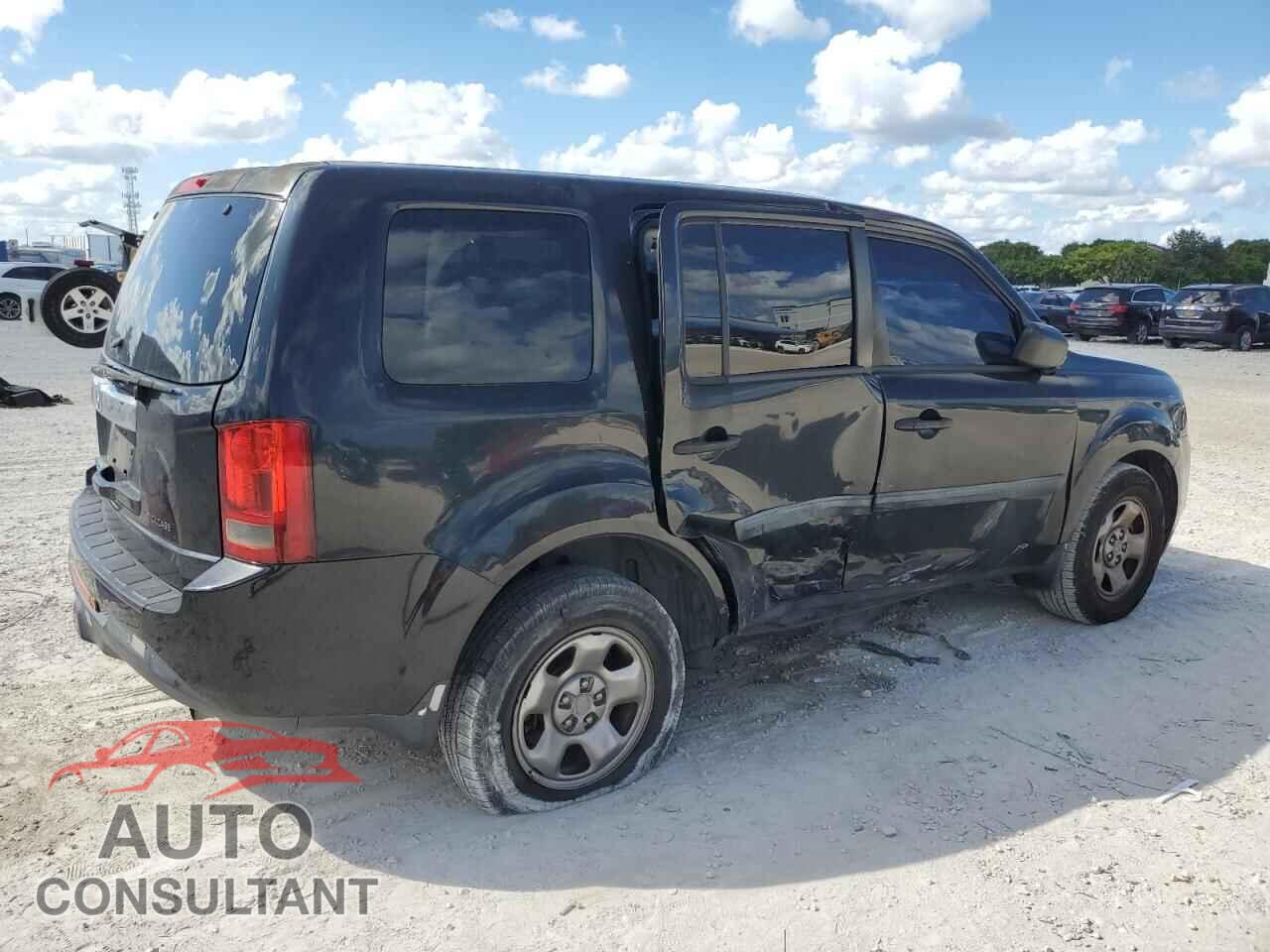 HONDA PILOT 2013 - 5FNYF3H29DB041243