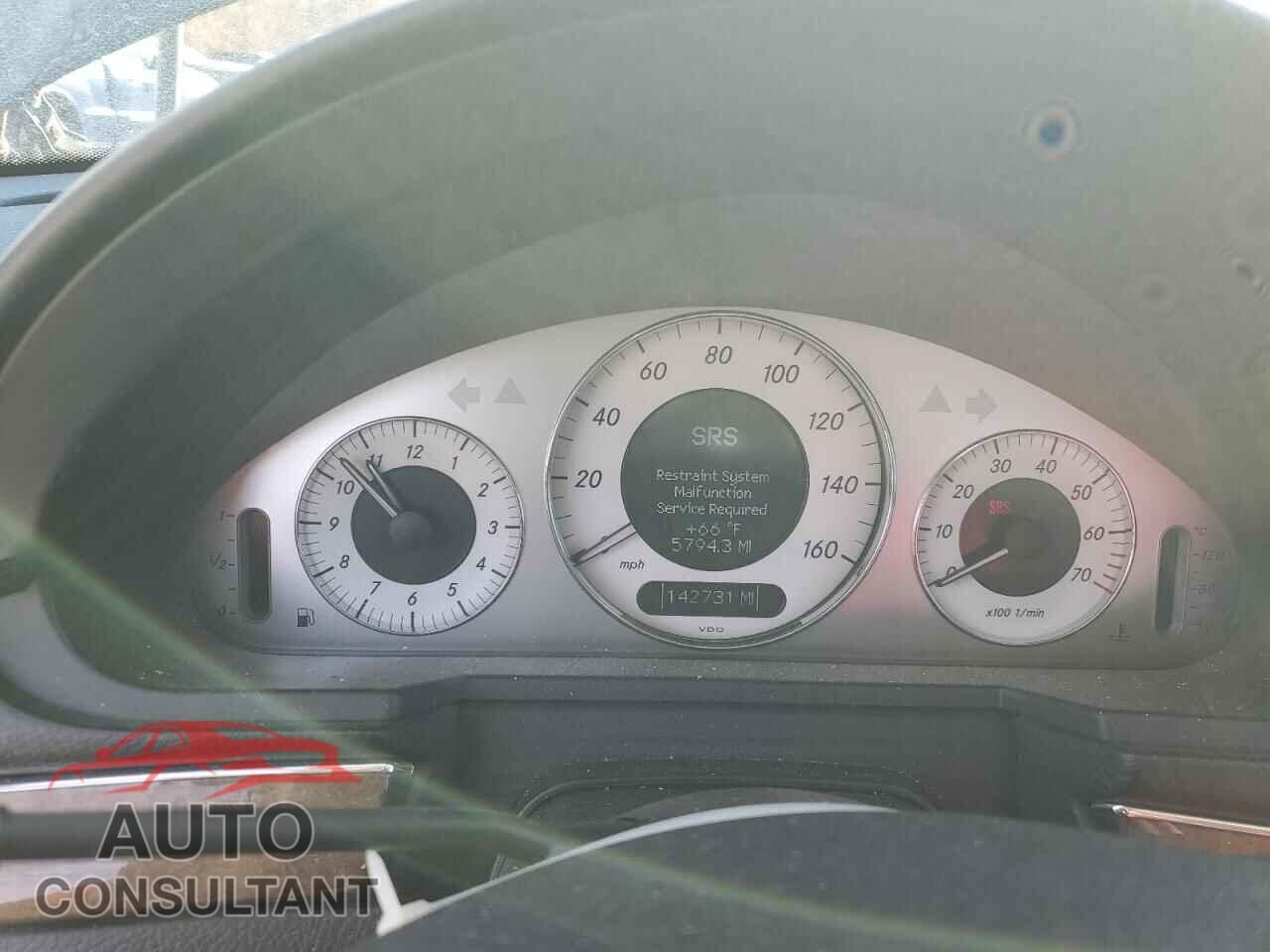 MERCEDES-BENZ E-CLASS 2009 - WDBUF72X29B381076