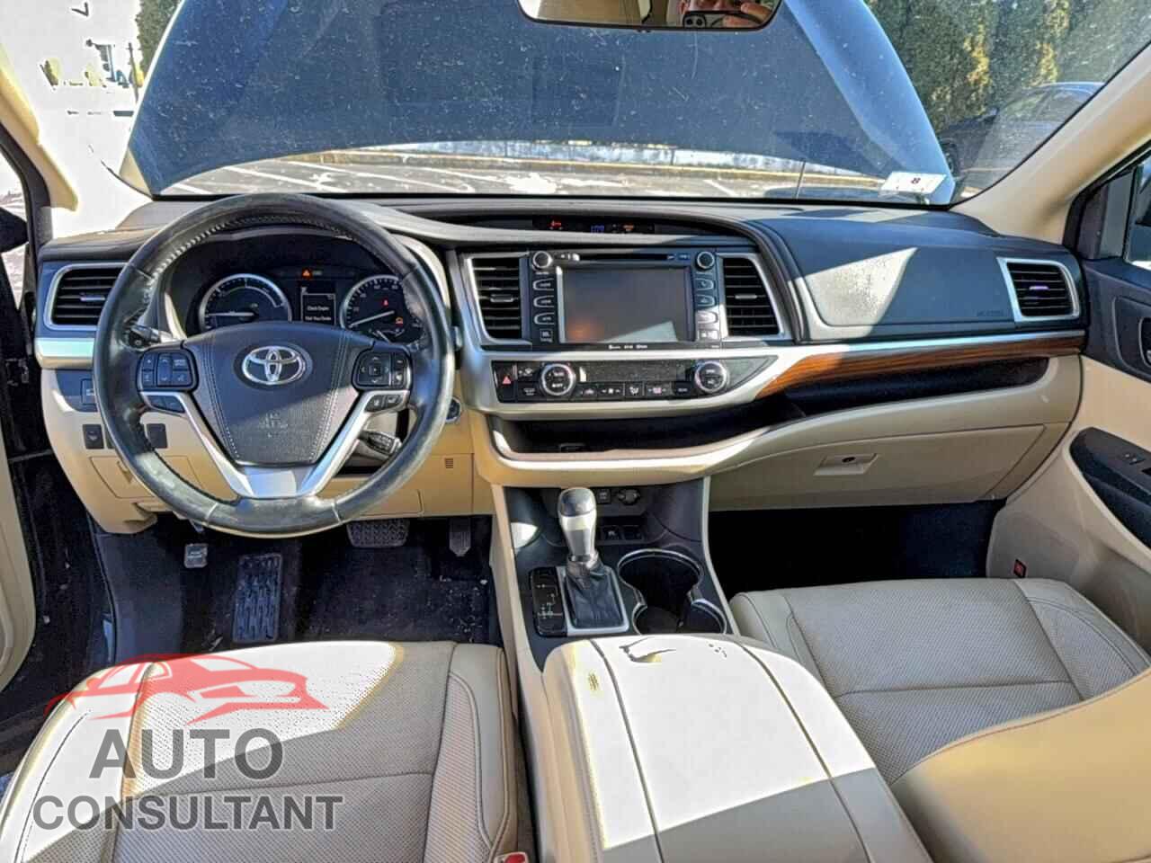 TOYOTA HIGHLANDER 2017 - 5TDDGRFH3HS024686