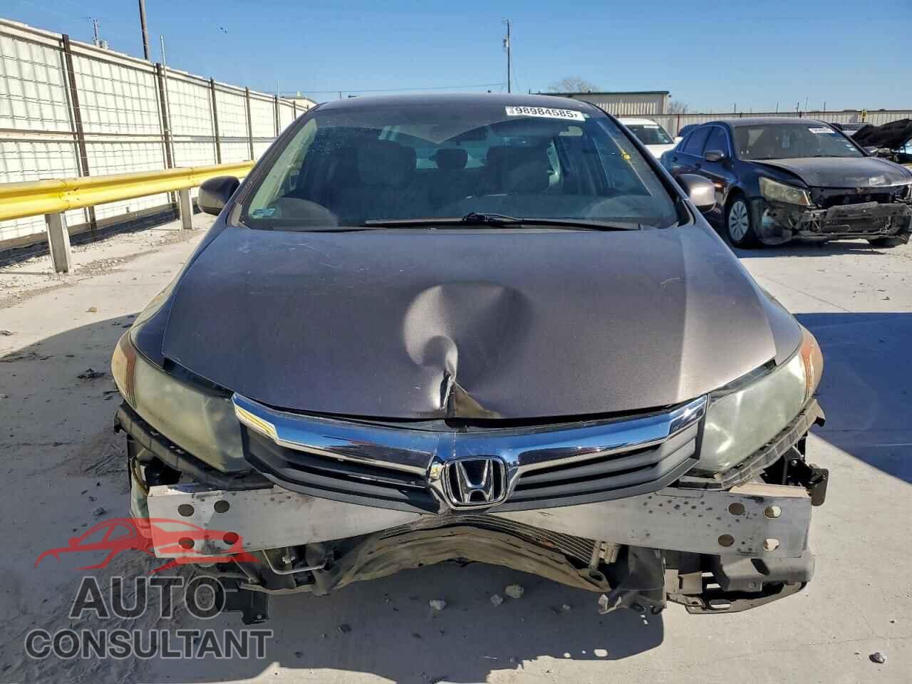HONDA CIVIC 2012 - 19XFB2F59CE036848