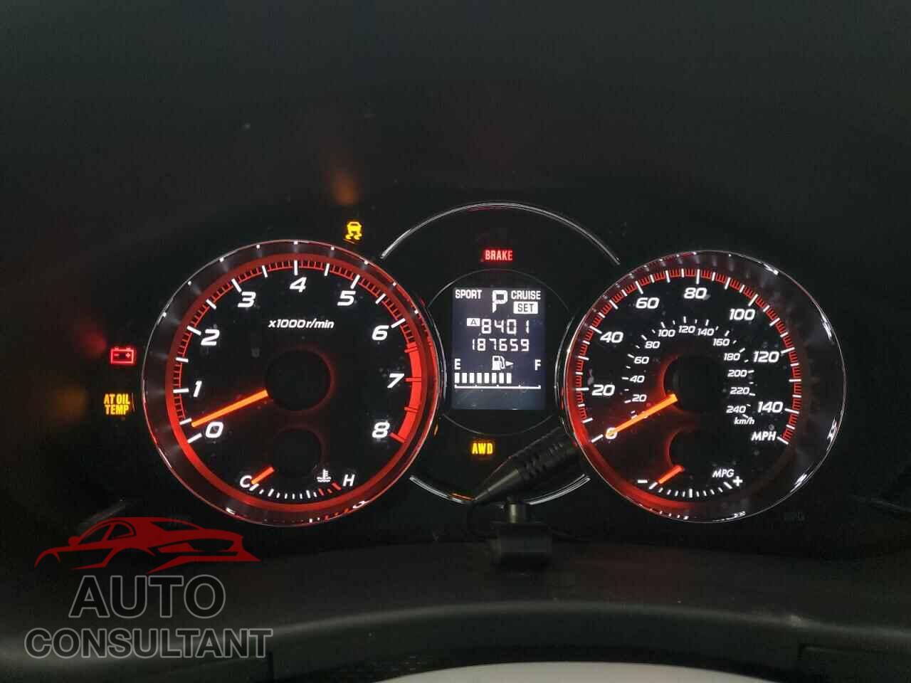 SUBARU FORESTER 2012 - JF2SHAGC6CH448547