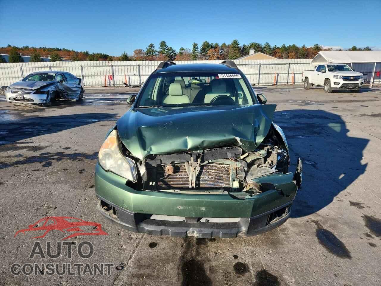 SUBARU OUTBACK 2011 - 4S4BRBCC2B3354289