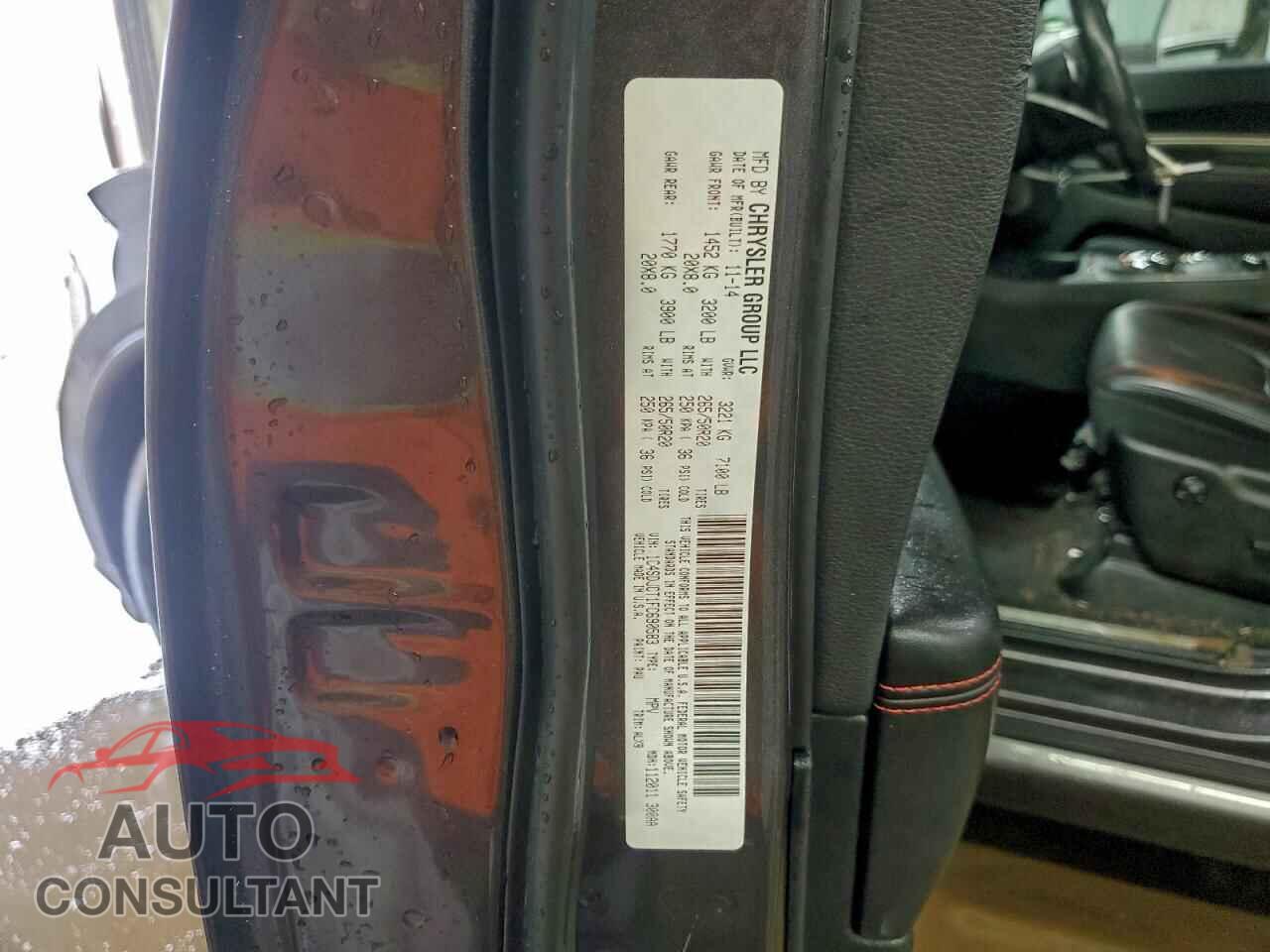 DODGE DURANGO 2015 - 1C4SDJCT1FC690583