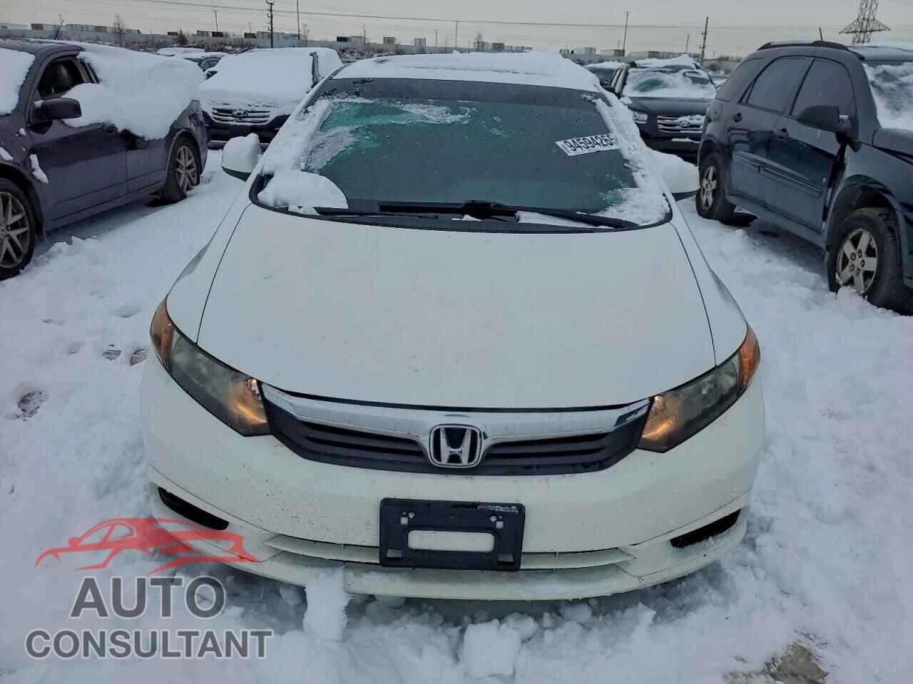 HONDA CIVIC 2012 - 19XFB2F89CE378424
