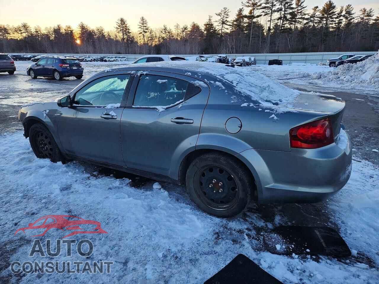 DODGE AVENGER 2012 - 1C3CDZAG2CN328596