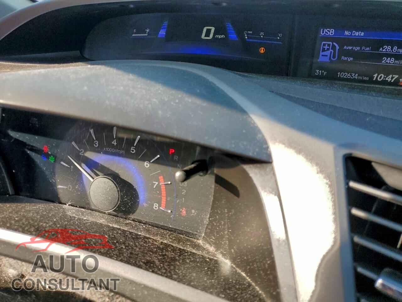 HONDA CIVIC 2012 - 19XFB2F82CE026074