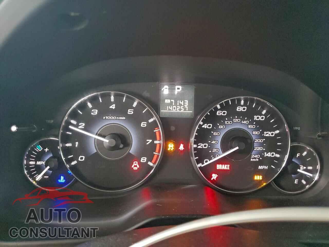 SUBARU OUTBACK 2011 - 4S4BRBLC7B3371170