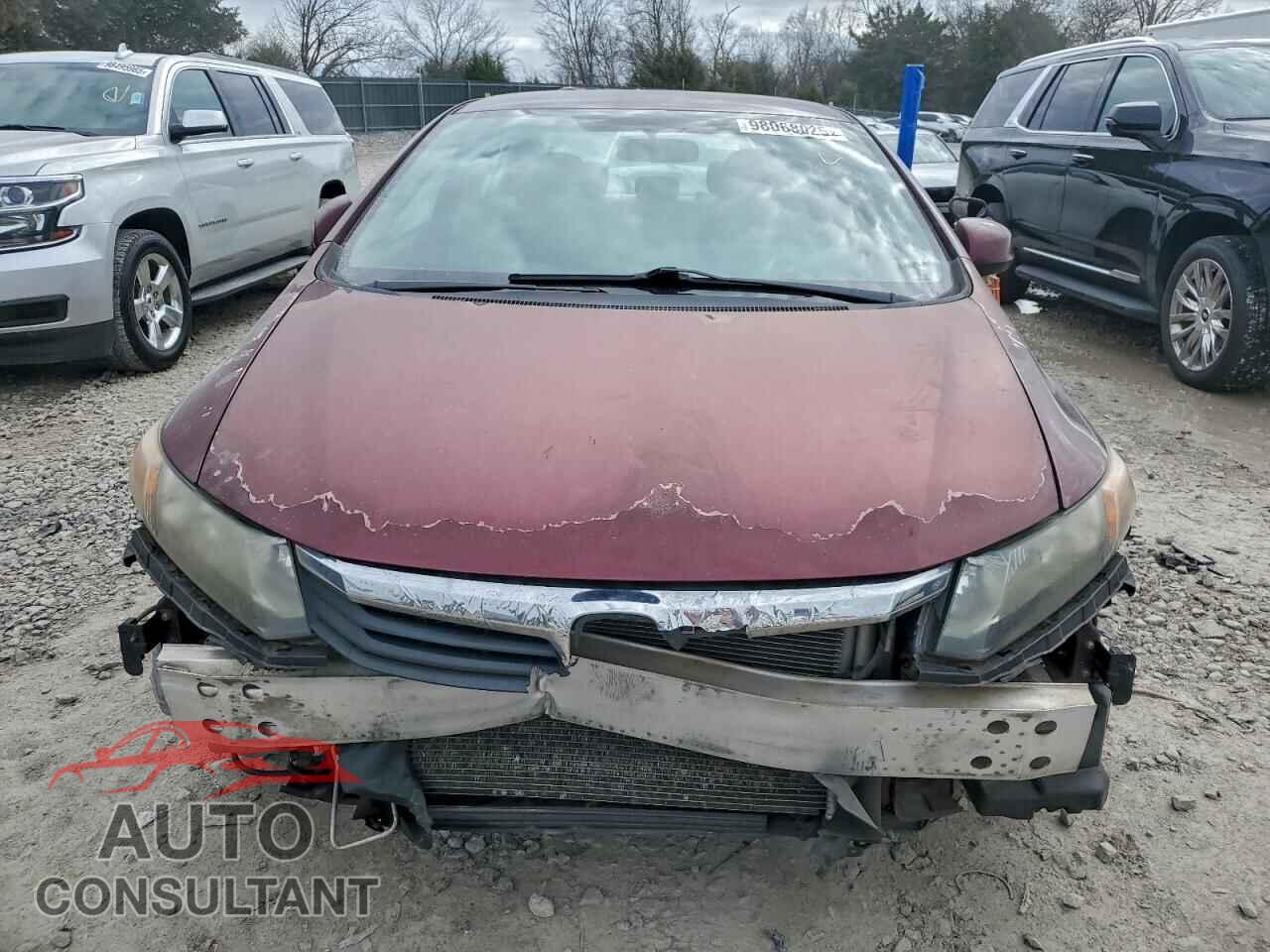 HONDA CIVIC 2012 - 19XFB2F58CE029616