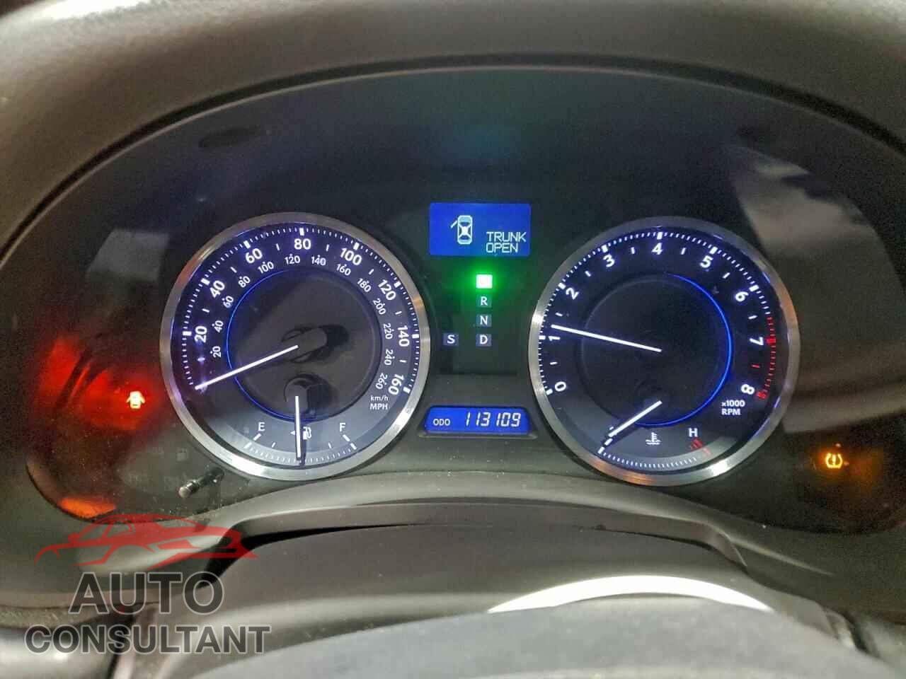 LEXUS IS 2012 - JTHCF5C23C5054484
