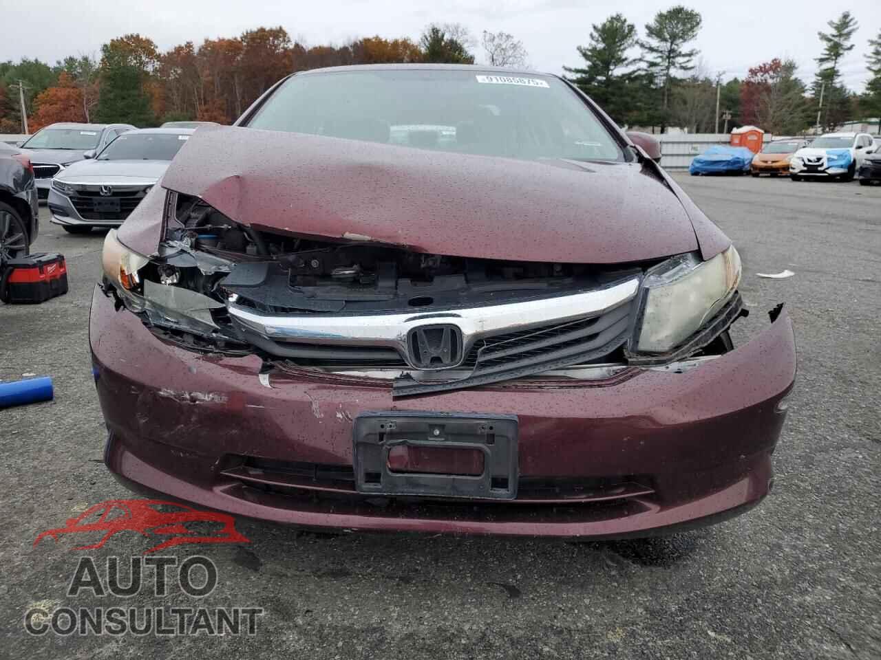 HONDA CIVIC 2012 - 2HGFB2F50CH612820