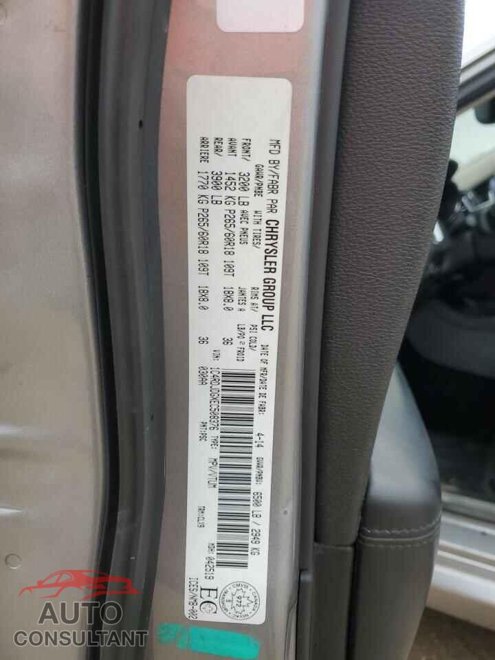 DODGE DURANGO 2014 - 1C4RDJDGXEC508376