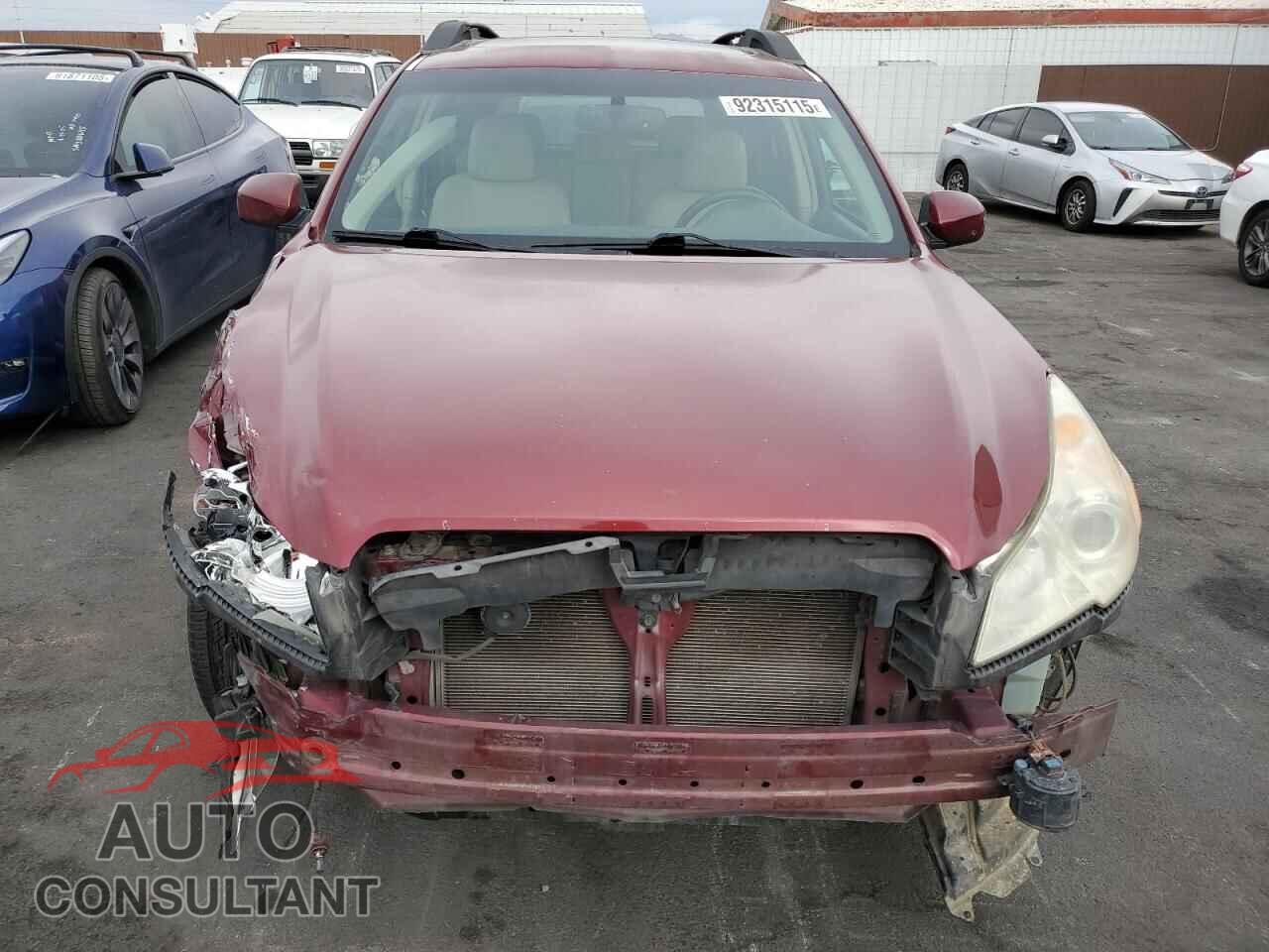 SUBARU OUTBACK 2011 - 4S4BRDKC8B2394234