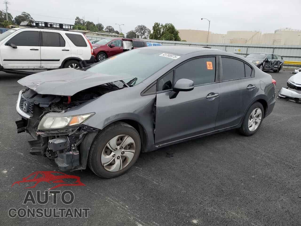 HONDA CIVIC 2013 - 19XFB2F55DE293359