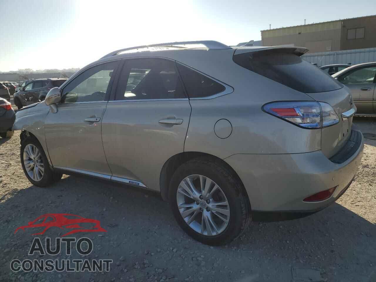 LEXUS RX450 2012 - JTJBC1BA9C2046332