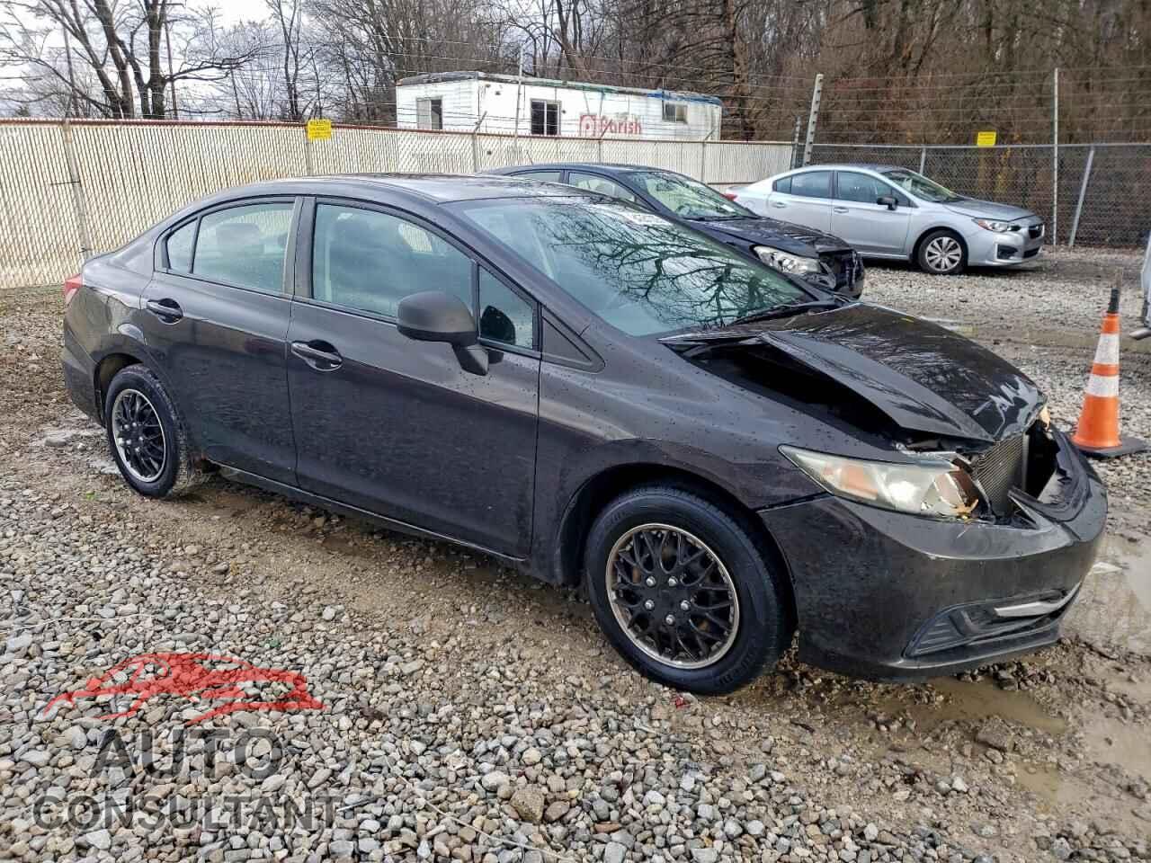 HONDA CIVIC 2013 - 19XFB2F54DE208530