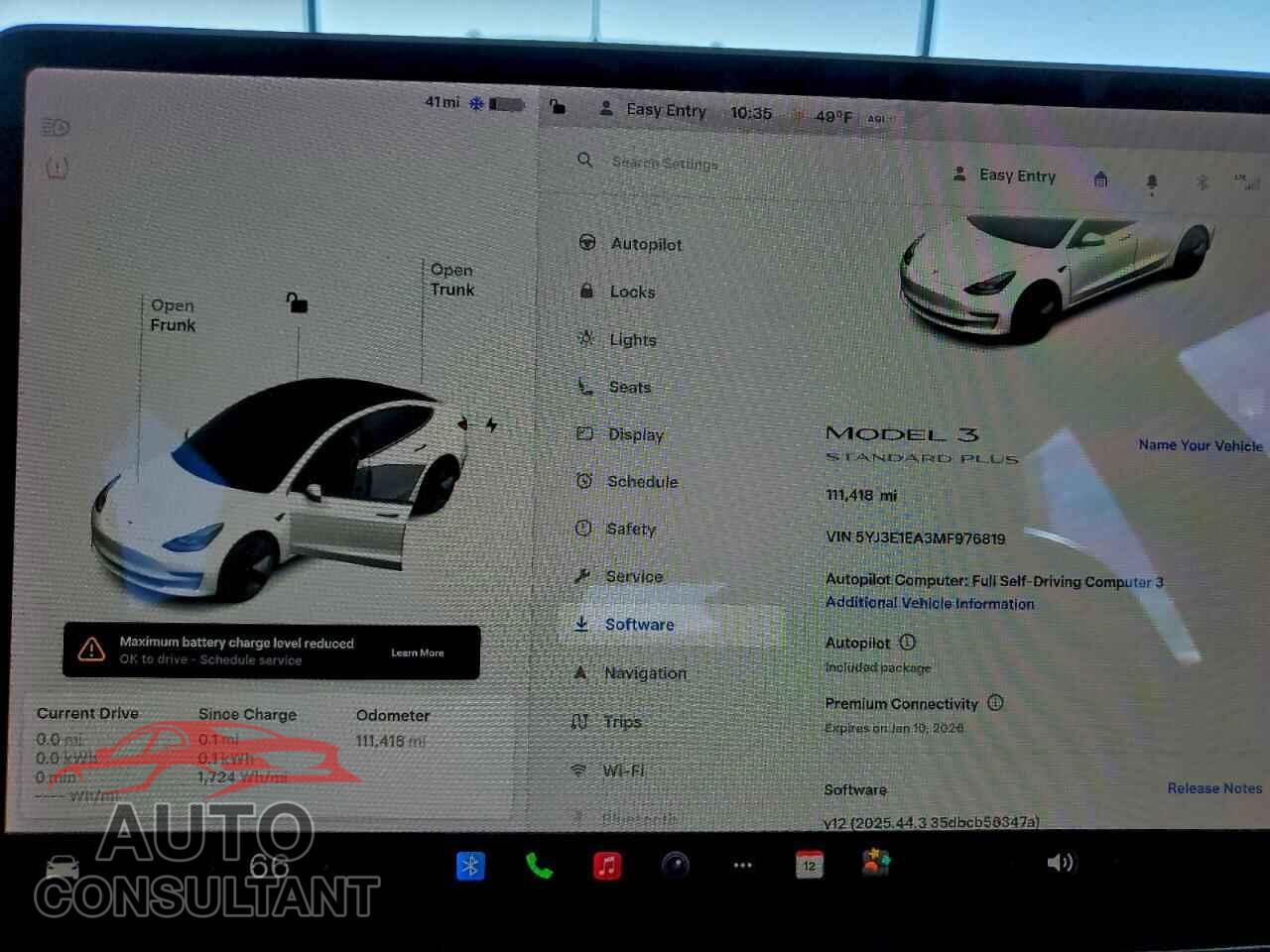TESLA MODEL 3 2021 - 5YJ3E1EA3MF976819