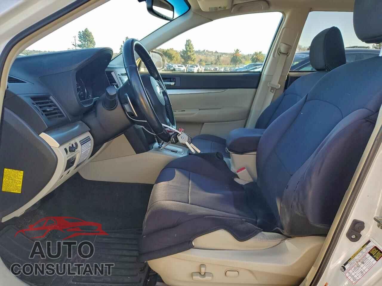 SUBARU OUTBACK 2012 - 4S4BRBGC0C3217587