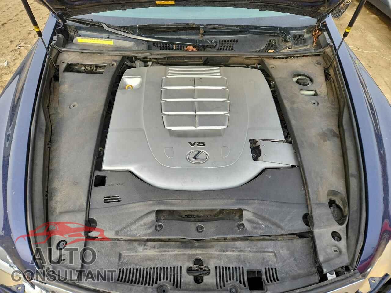 LEXUS LS460 2011 - JTHCL5EF3B5009133