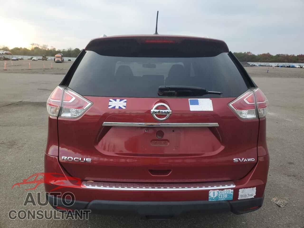 NISSAN ROGUE 2015 - KNMAT2MV8FP566100