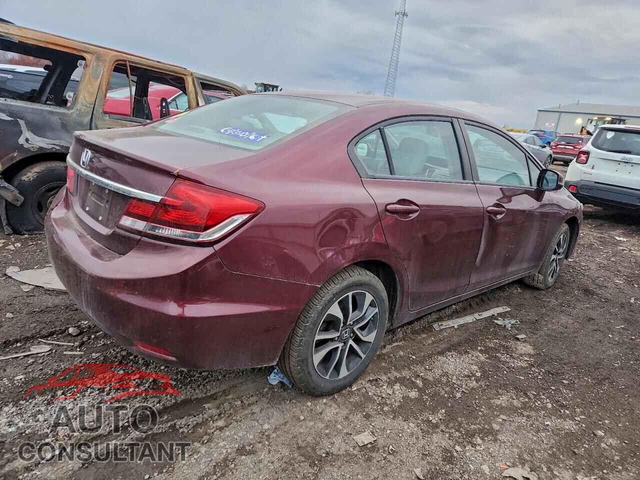 HONDA CIVIC 2013 - 19XFB2F95DE053893