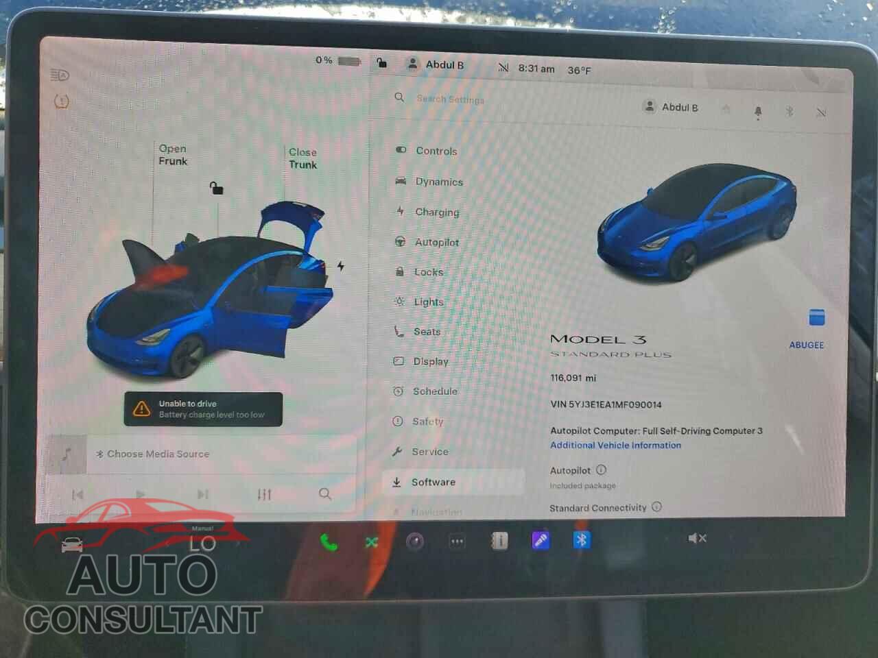 TESLA MODEL 3 2021 - 5YJ3E1EA1MF090014