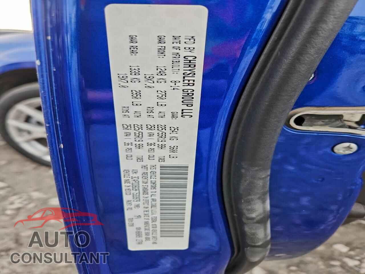 DODGE JOURNEY 2015 - 3C4PDDBG9FT533979