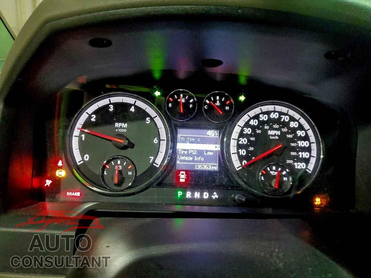 DODGE RAM 1500 2012 - 1C6RD7FT8CS264654