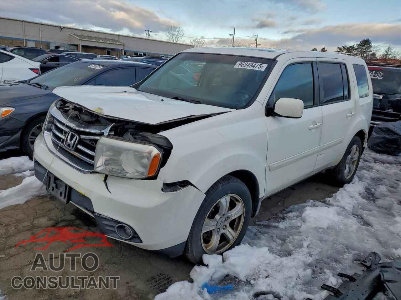 HONDA PILOT 2012 - 5FNYF4H54CB049796