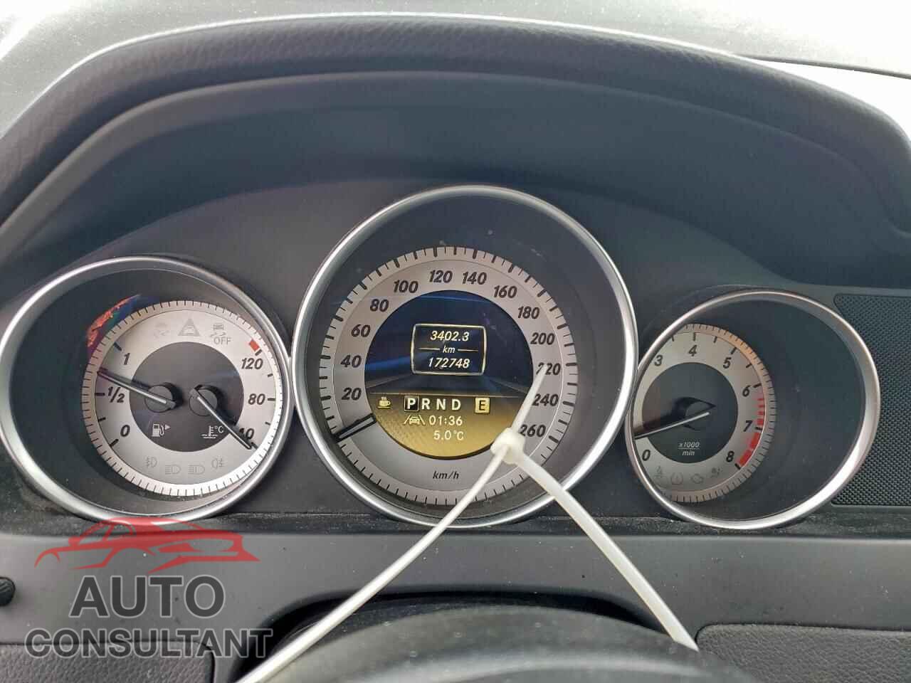 MERCEDES-BENZ C-CLASS 2012 - WDDGF8BB6CA604232