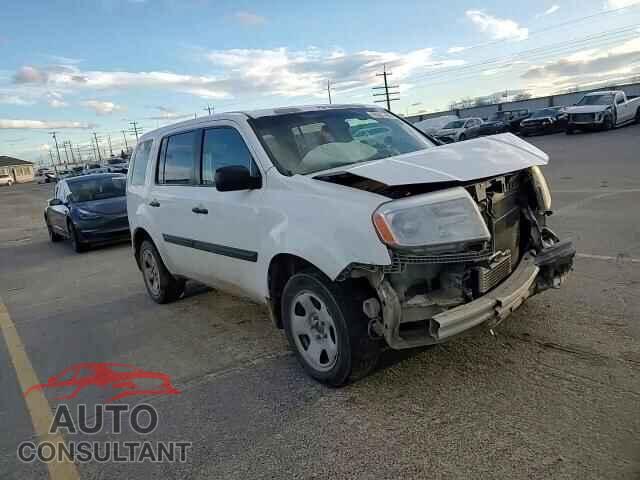 HONDA PILOT 2014 - 5FNYF4H21EB041129