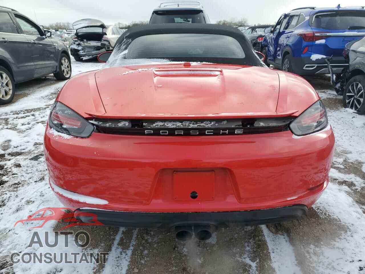 PORSCHE BOXSTER 2017 - WP0CA2A81HS220810