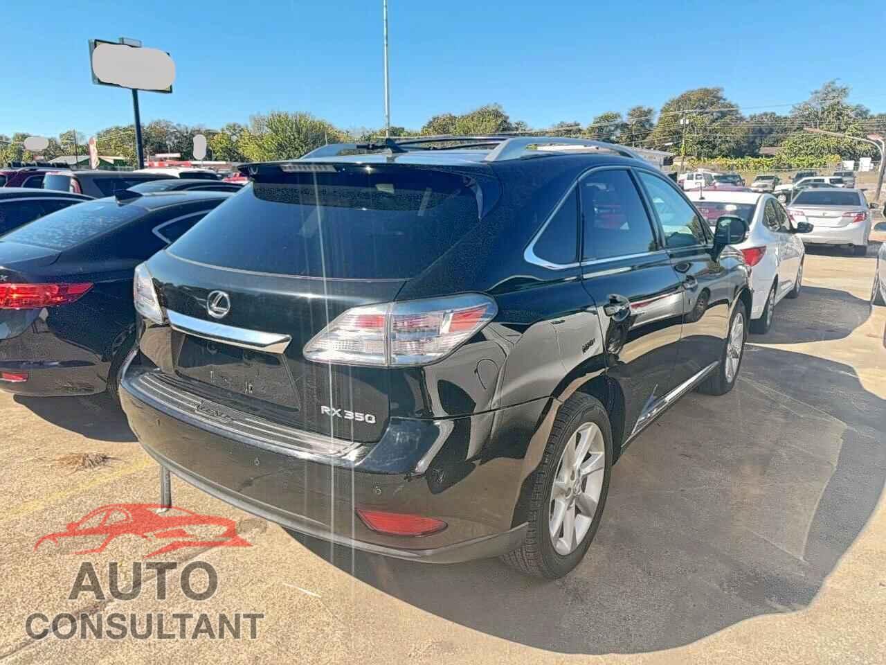 LEXUS RX350 2011 - 2T2ZK1BA1BC060449