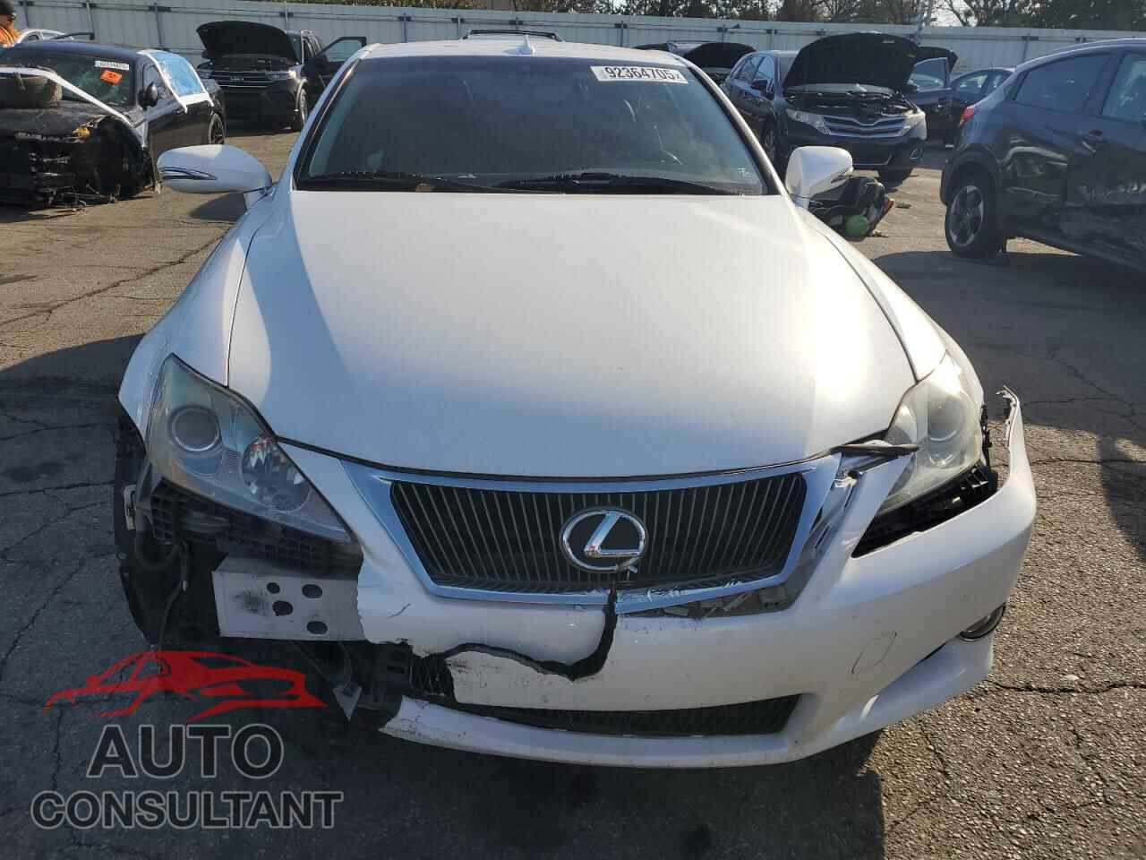LEXUS IS 2010 - JTHFF2C24A2510406